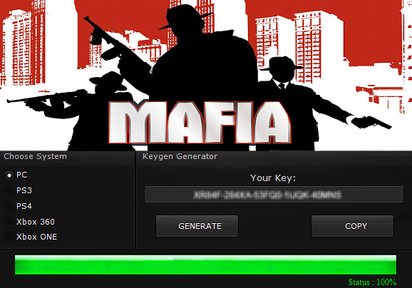 mafia 2 product key generator